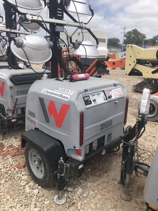 2019 Wacker Neuson LTV6L-MH Wacker Neuson LTV6L Mobile Light Tower w/Fuel Level Sensor Installed