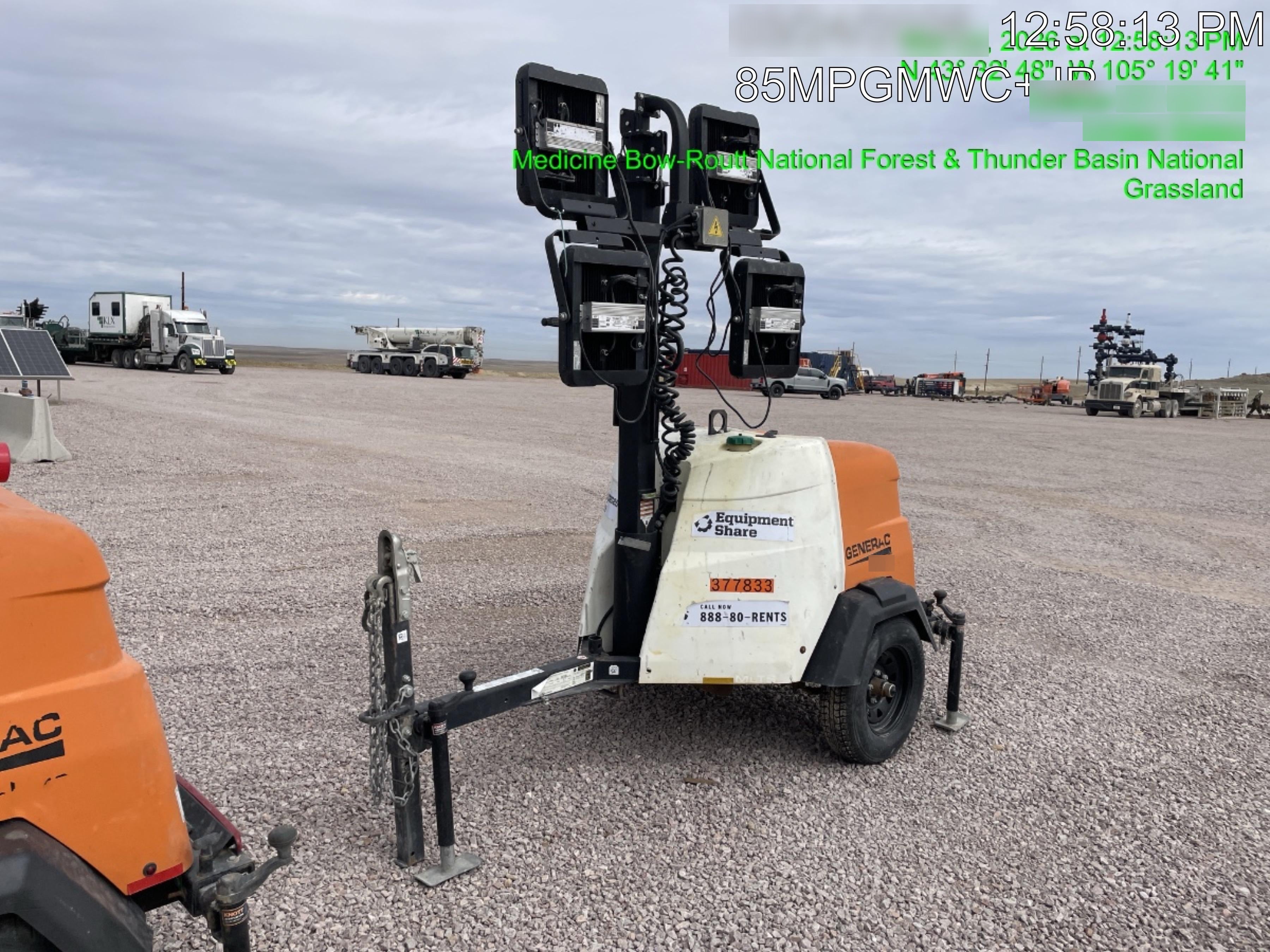 2023 Generac MLT2 Diesel, Flex Switch 120V Input, Powerzone Controller, 
(4) 320W LED Lights, 4kW Generator, 39.9 Gal Fuel Tank, 2" Ball, T3