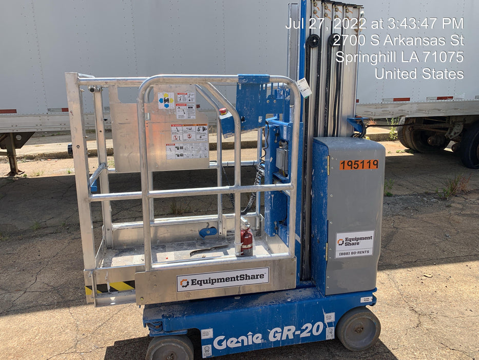 2021 GENIE GR-20