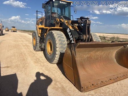 2019 Sany SW405K Tier 4, Cab, 3rd Function Hydraulics Smooth Pin On Bucket