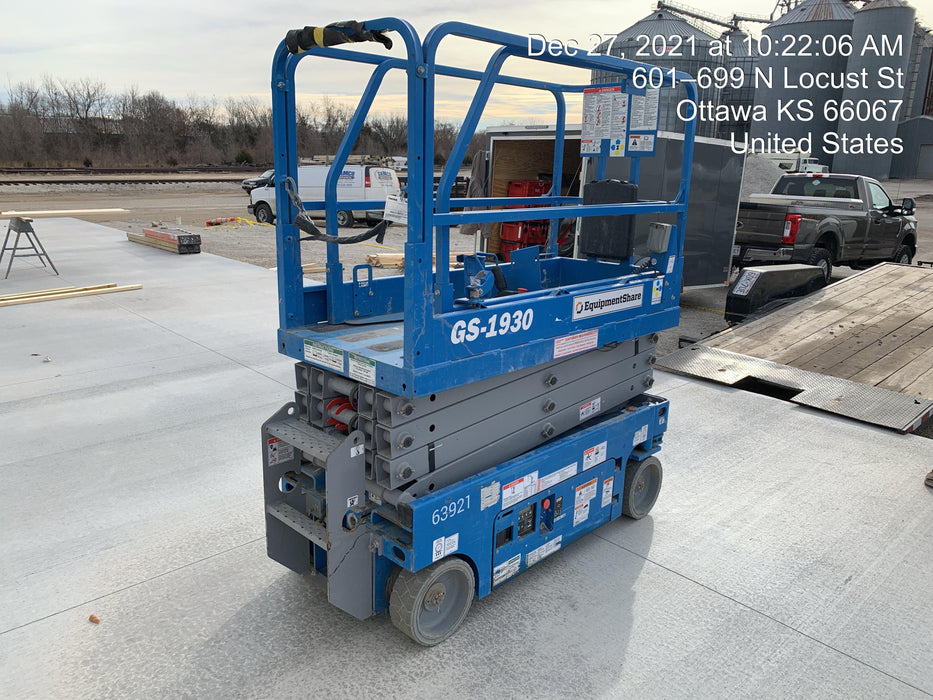 2020 Genie GS-1930 Standard Machine