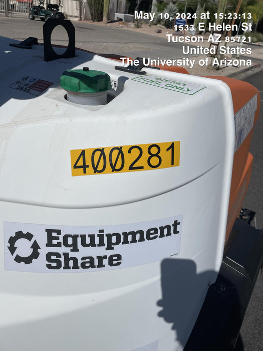 2024 Generac MLT2 Diesel, Flex Switch 120V Input, Powerzone Controller, 
(4) 320W LED Lights, 4kW Generator, 39.9 Gal Fuel Tank, 2" Ball, T3