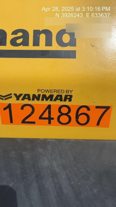 Allmand NLV3GR (4) LED Light Fixture 350W, 23' Vertical Mast, 3kW Prime, Towable, Deep Sea L401, Leveling Jacks, Yanmar T4F 5.8hp