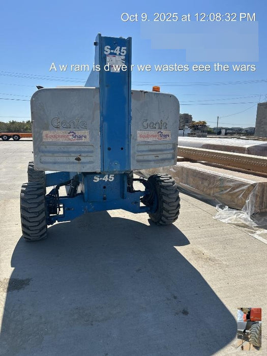 2016 GENIE S-45