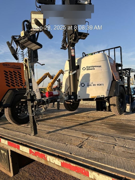 2023 Generac MLT2 Diesel, Flex Switch 120V Input, Powerzone Controller, (4) 320W LED Lights, 4kW Generator, 39.9 Gal Fuel Tank, 2" Ball, T3