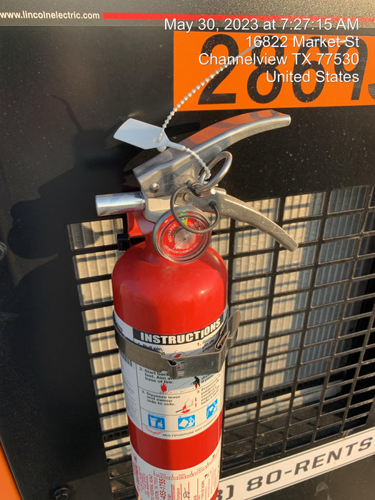 2022 Lincoln Electric LE400 Kubota V1505, Trlr, Cable Rack, Light Kit, ES Decals, T3