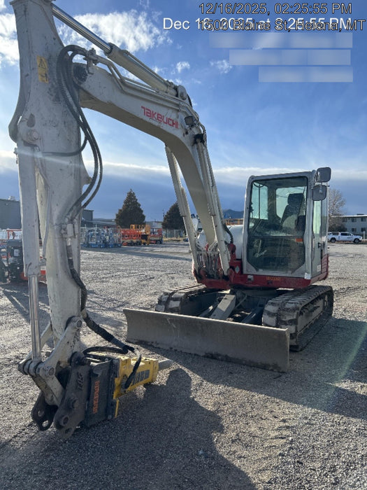 2020 Takeuchi TB290C Cab/Heat/Air, Rubber Tracks, Manual TAG QC