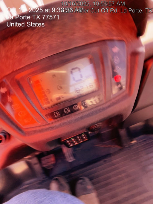 2021 Kubota RTV-X1140W-H Plastic Canopy, Windshield Acrylic Clear, LED Strobe Light, Wire Harness Kit, Back up Alarm