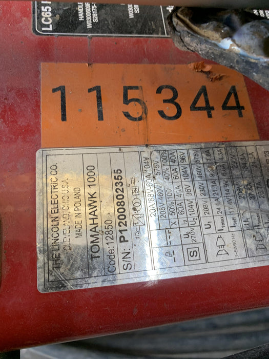 2020 LINCOLN ELECTRIC TOMAHAWK 1000