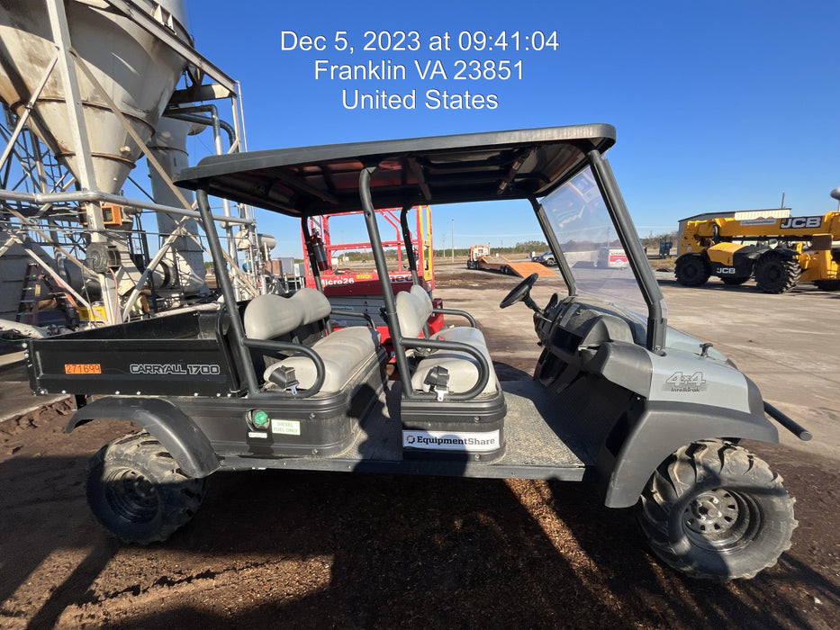 2023 Club Car CA1700D Canopy, Diesel, 4 Passenger