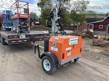 2024 Wanco WLTT-4MM4K Diesel, Deep Sea Controller, Shore Power Plug, Auto Start, (4) 350W LED Floodlights, 4kW Generator, 60 Gal Fuel Tank, 2" Ball, T3