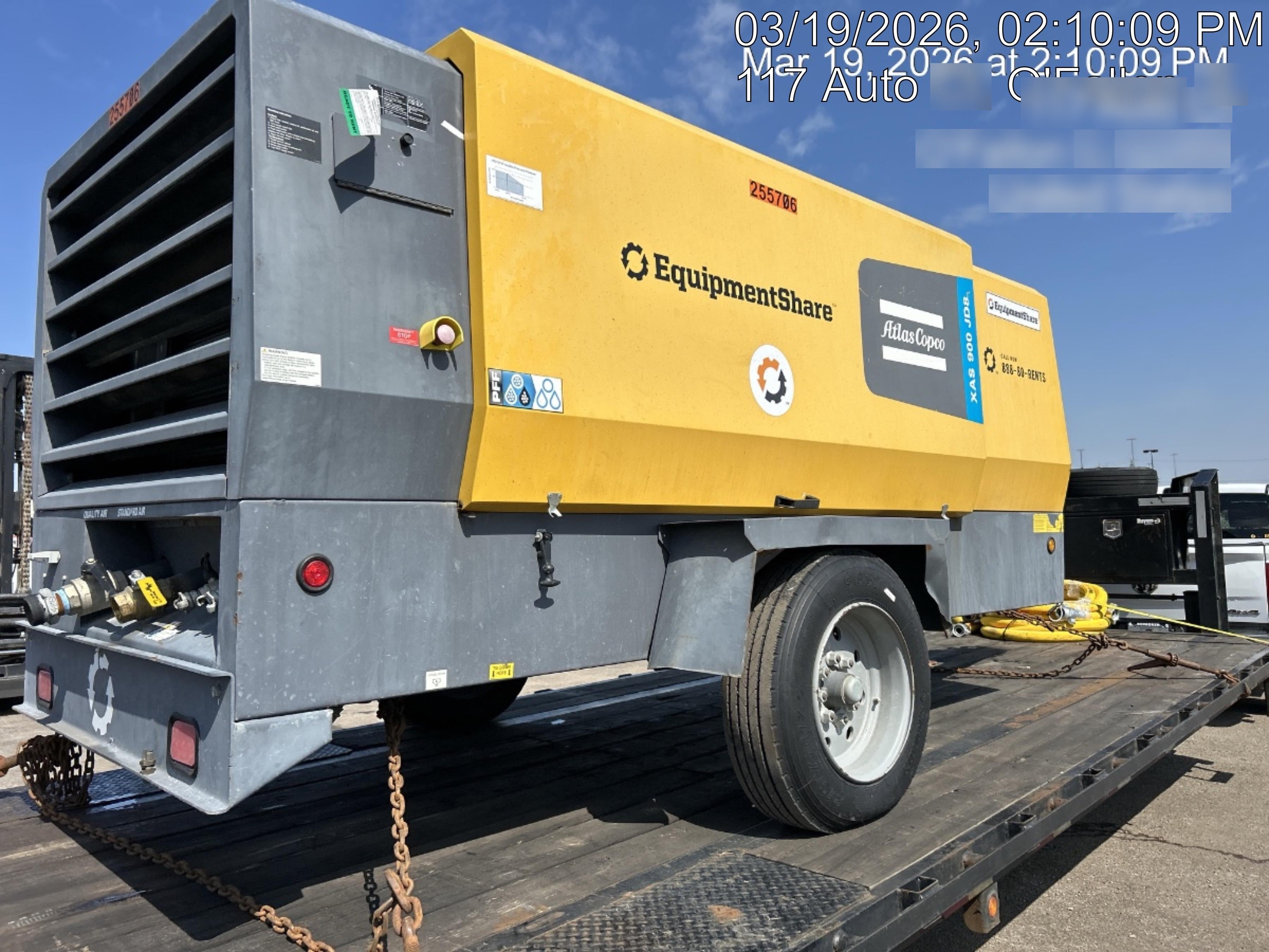 2022 ATLAS COPCO XAS 900