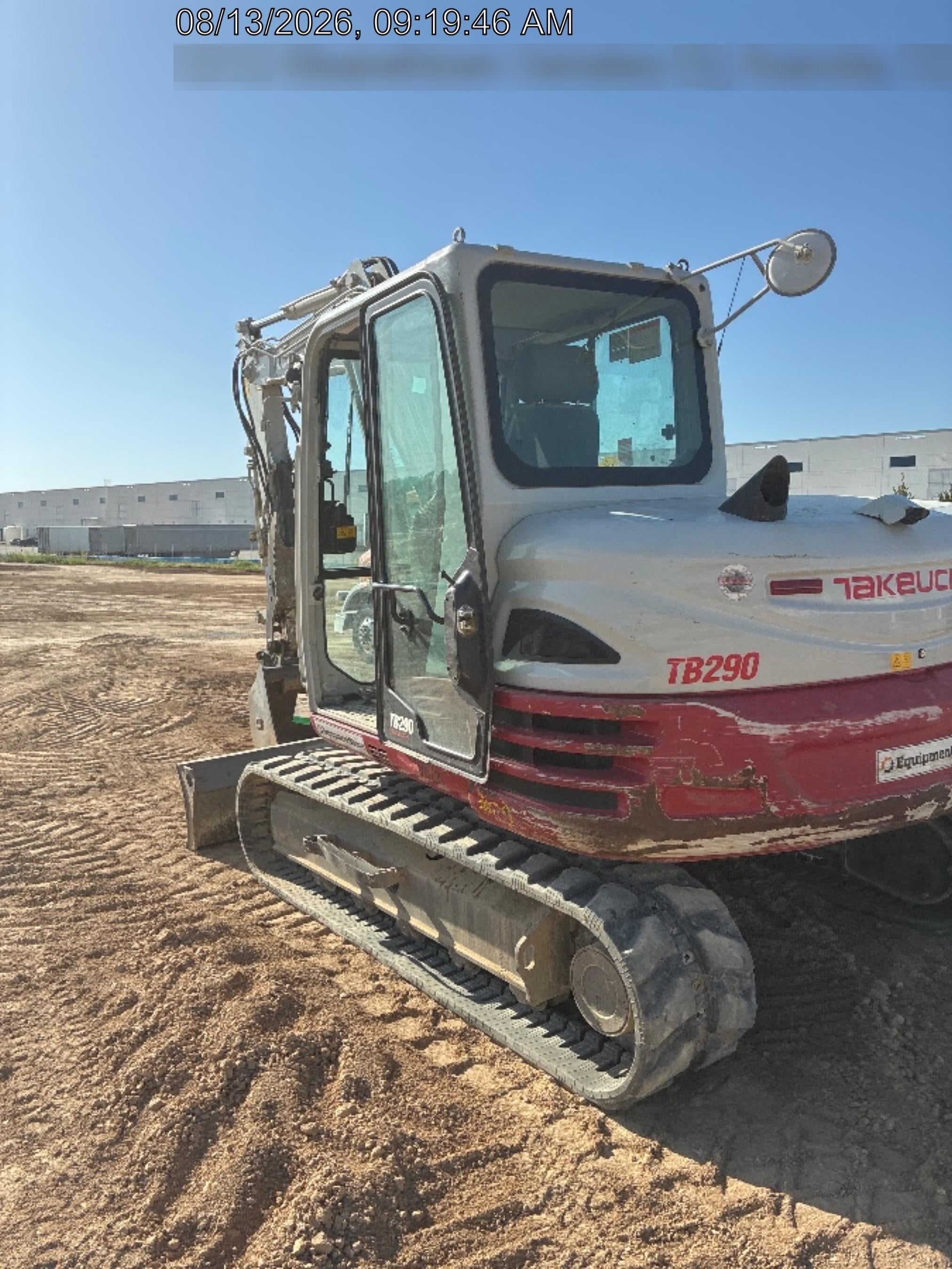2019 TAKEUCHI TB290