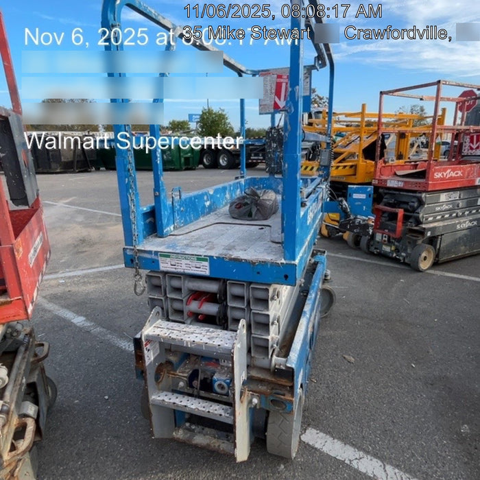 2019 Genie GS-1930 Fixed Rails with Chain Entry