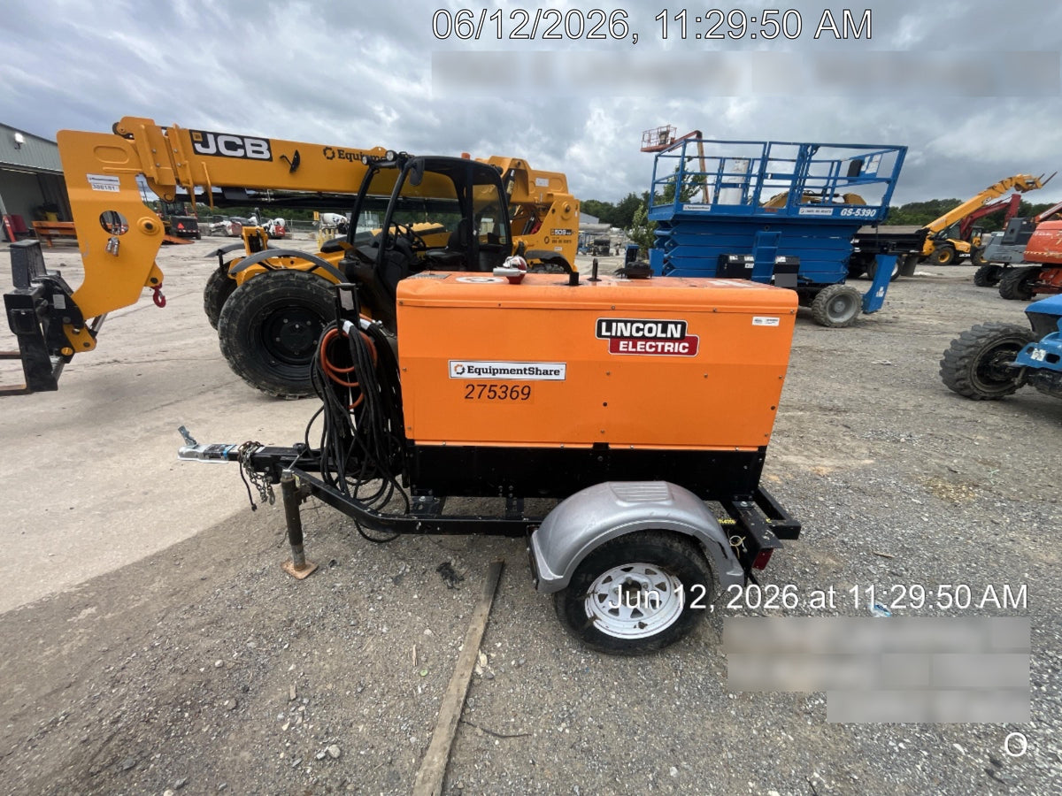 2022 Lincoln Electric LE400 Kubota V1505, Trlr, Cable Rack, Light Kit, ES Decals, T3