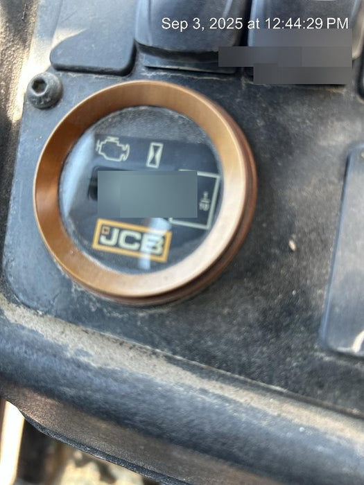 2019 JCB 509-42 Cab/Heat/Air, 74 HP, Solid Tires, STD Worklight, Beacon, Aux Hydraulics, Lifting Eye, Back up Alarm w/66" Carriage/60" Forks