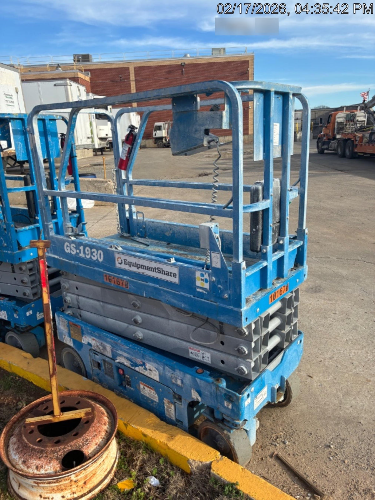 2020 Genie GS-1930 Fixed rails with chain entry gate - Pre A92.20