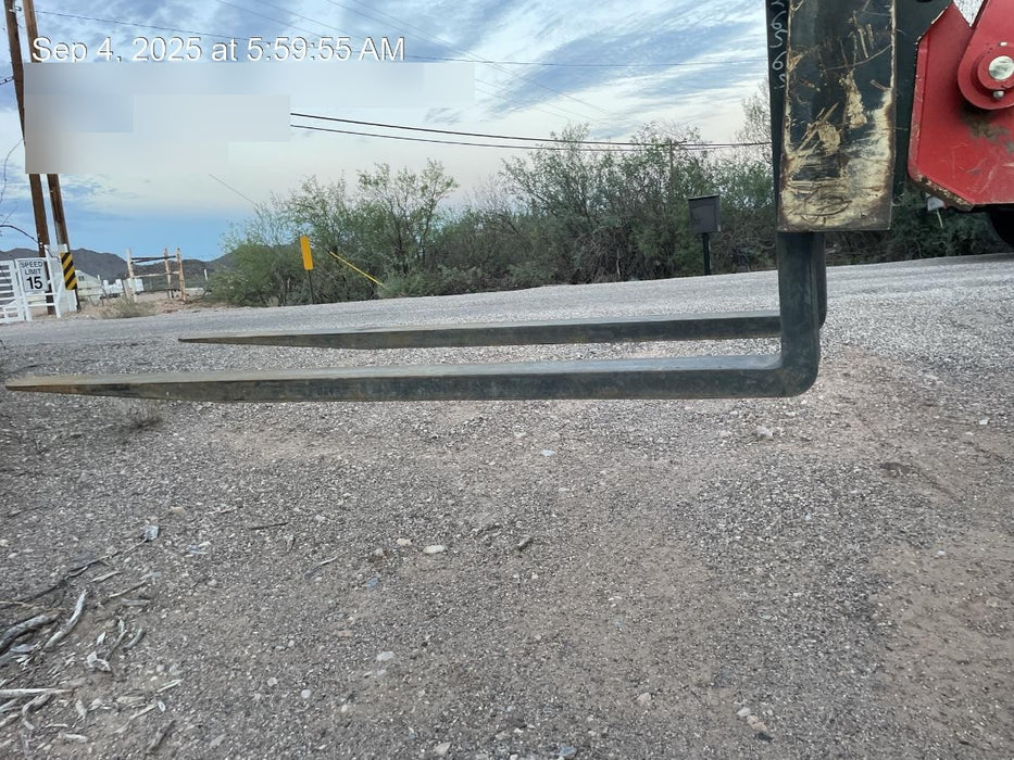 2020 Manitou MTA12055SER3 Canopy, Solid Tires, Amber Strobe, Lift Hook w/66" Carriage, 60" Forks