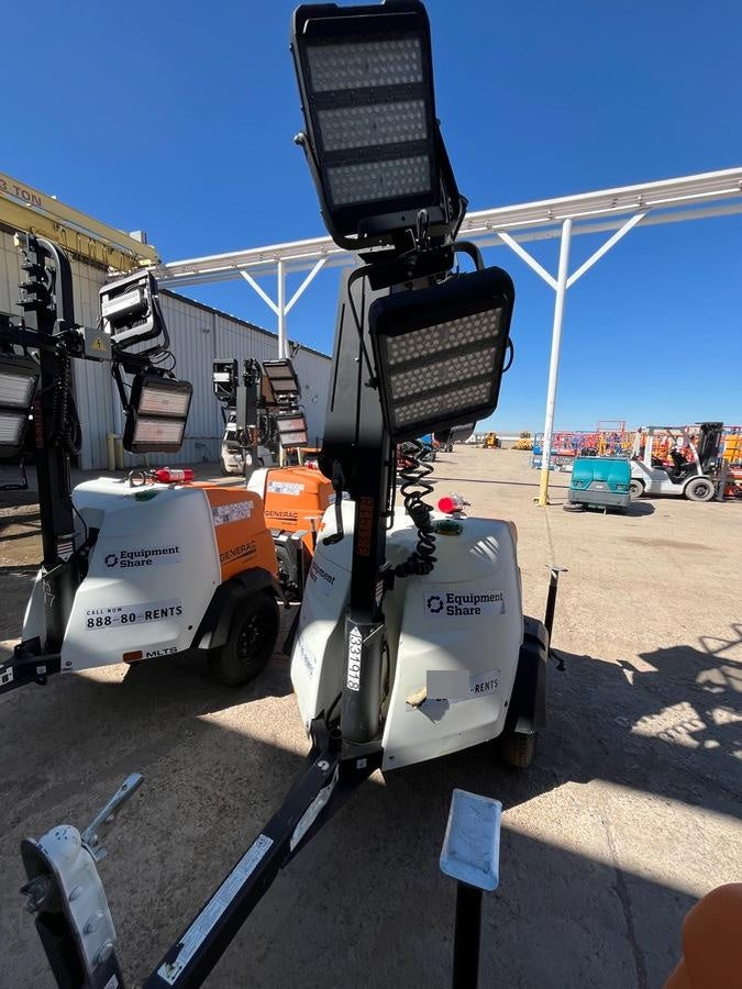 2023 Generac MLT2 Diesel, Flex Switch 120V Input, Powerzone Controller, (4) 320W LED Lights, 4kW Generator, 39.9 Gal Fuel Tank, 2" Ball, T3