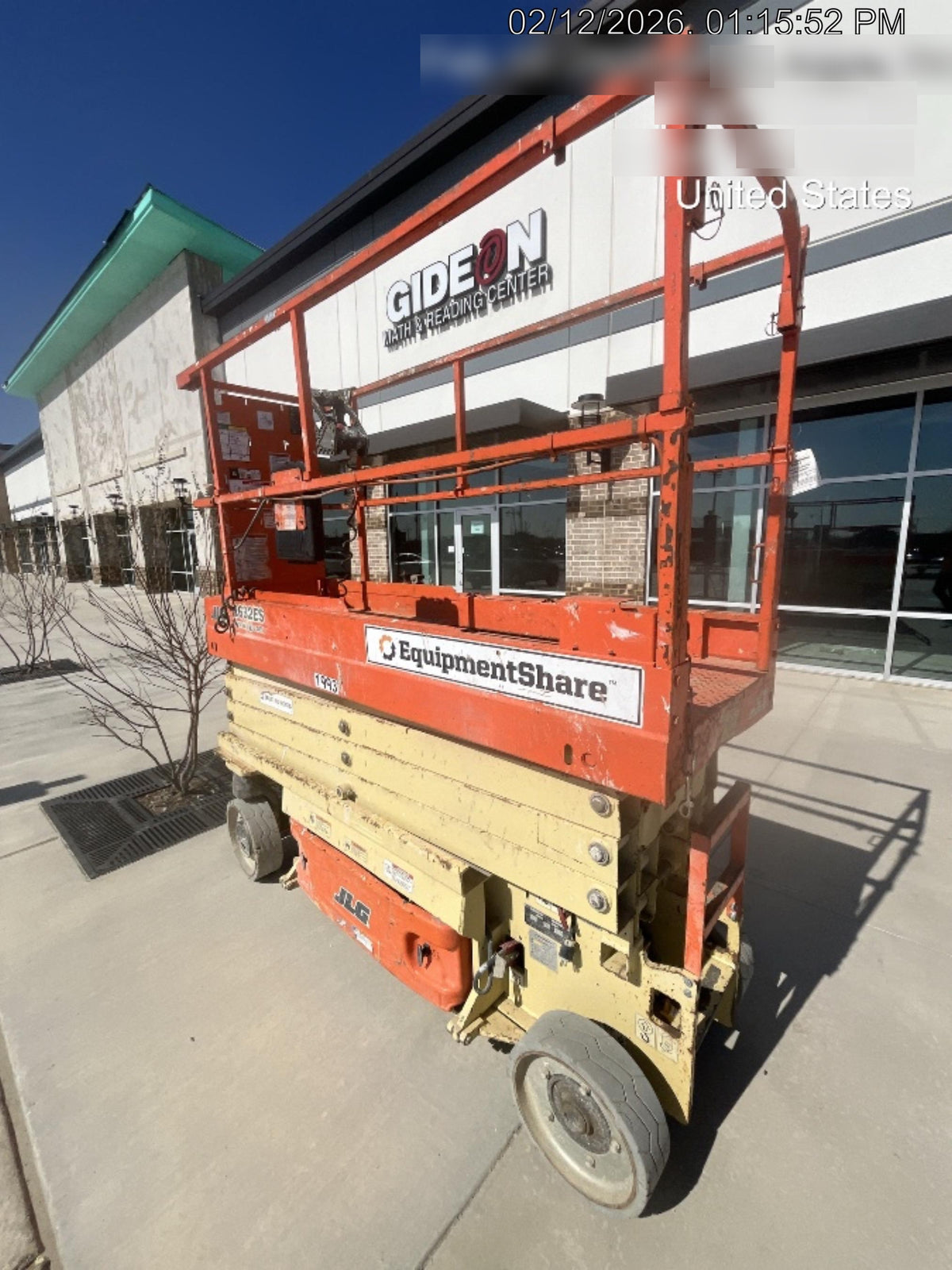 2016 JLG 2632ES JLG 2632ES Scissor Lift