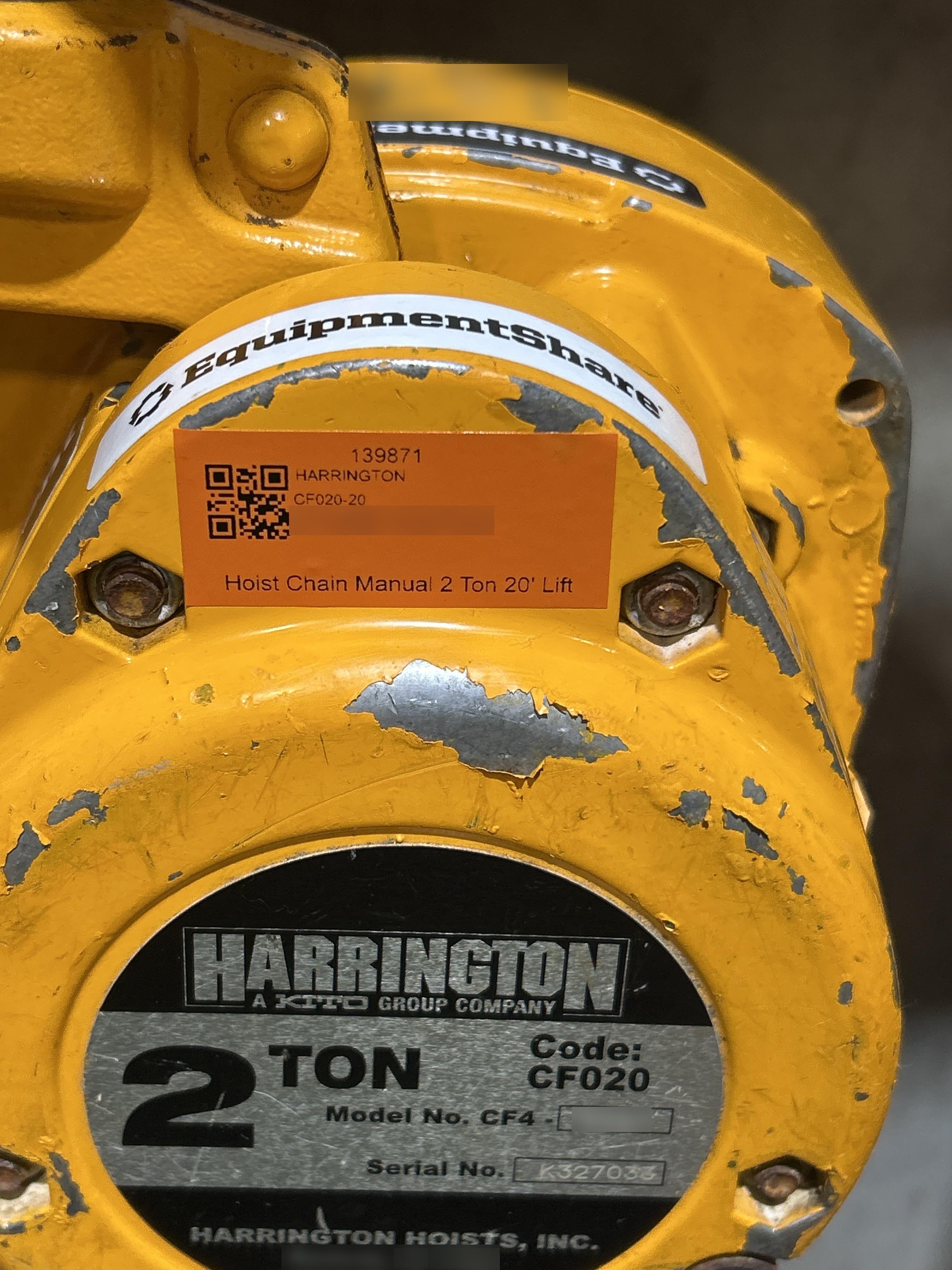 2021 HARRINGTON CF020-20
