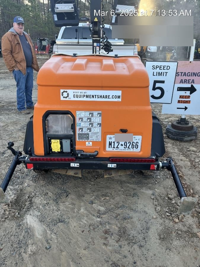 2023 Generac MLT2 Diesel, Flex Switch 120V Input, Powerzone Controller, (4) 320W LED Lights, 4kW Generator, 39.9 Gal Fuel Tank, 2" Ball, T3