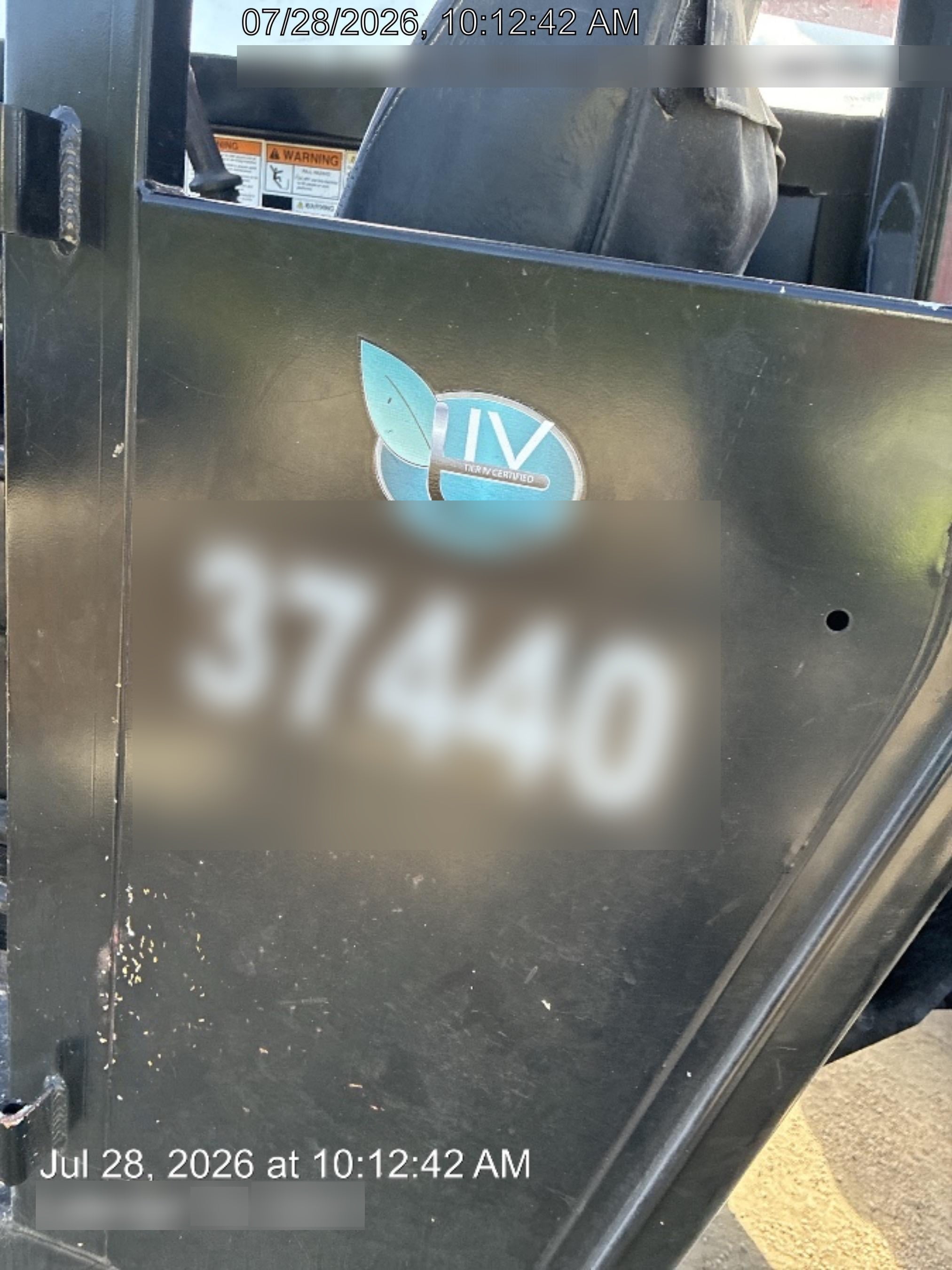 2019 Manitou MTA8044 74hp T4F, Open ROPS, Cab and Boom LED work lights, Auxiliary Hydraulics, Solid Tires, Amber strobe, Lift Hook 66" Carriage, 60" Forks