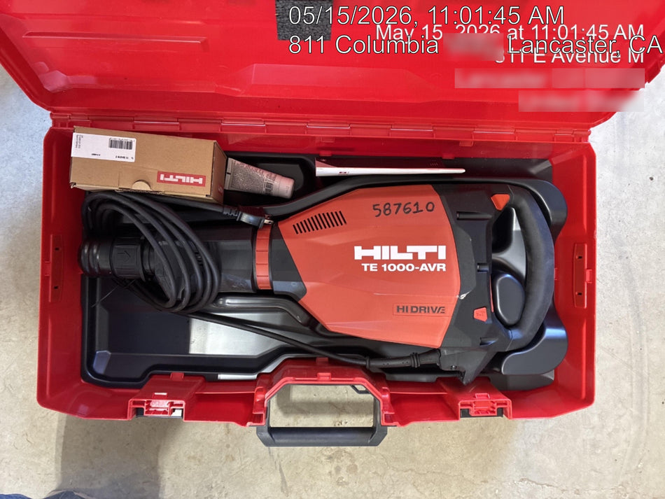 2025 HILTI TE 1000-AVR