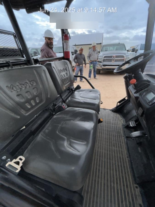 2022 Kubota RTV-X1140W-H Plastic Canopy, Windshield Acrylic Clear, LED Strobe Light, Wire Harness Kit, Back up Alarm