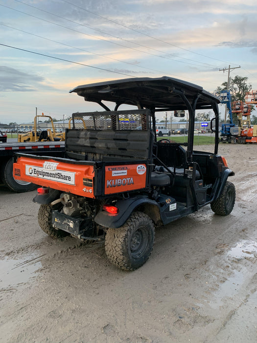 2020 Kubota RTV-X1140W-H Canopy, Diesel, 2 Seater, HDWS Tires, Windshield, Back up Alarm, Amber Strobe Light, Cargo Box