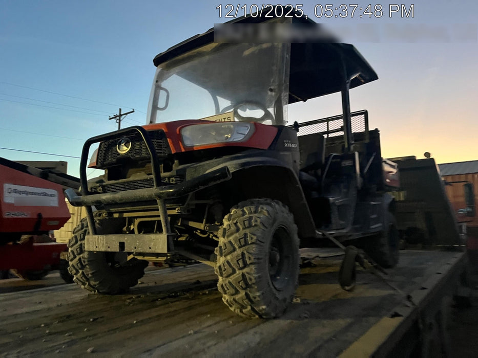 2020 Kubota RTV-X1140W-H Canopy, 4-Seater, Diesel, Windshield Acrylic Clear, Strobe Light, Backup Alarm