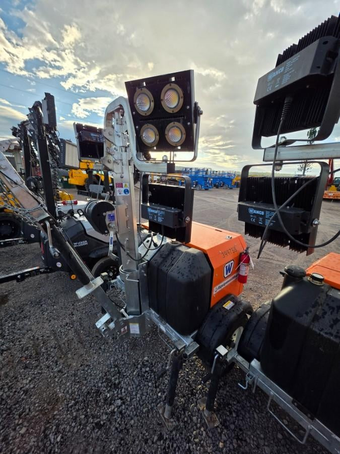 2024 Wanco WLTT-4MM4K Diesel, Deep Sea Controller, Shore Power Plug, Auto Start, (4) 350W LED Floodlights, 4kW Generator, 60 Gal Fuel Tank, 2" Ball, T3