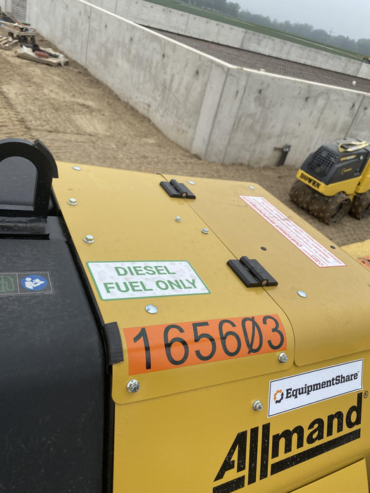 2021 Allmand NLV3GR (4) LED Light Fixture 350W, 23' Vertical Mast, 3kW Prime, Towable, Deep Sea L401, Leveling Jacks, Yanmar T4F 5.8hp