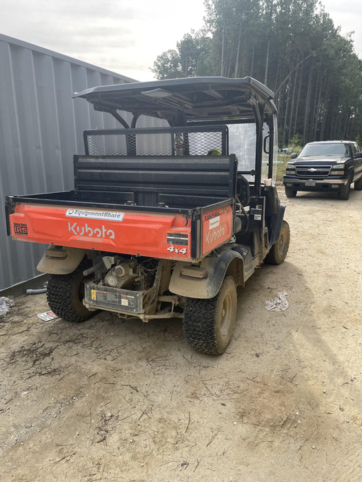 2022 Kubota RTV-X1140W-H Plastic Canopy, Windshield Acrylic Clear, LED Strobe Light, Wire Harness Kit, Back up Alarm