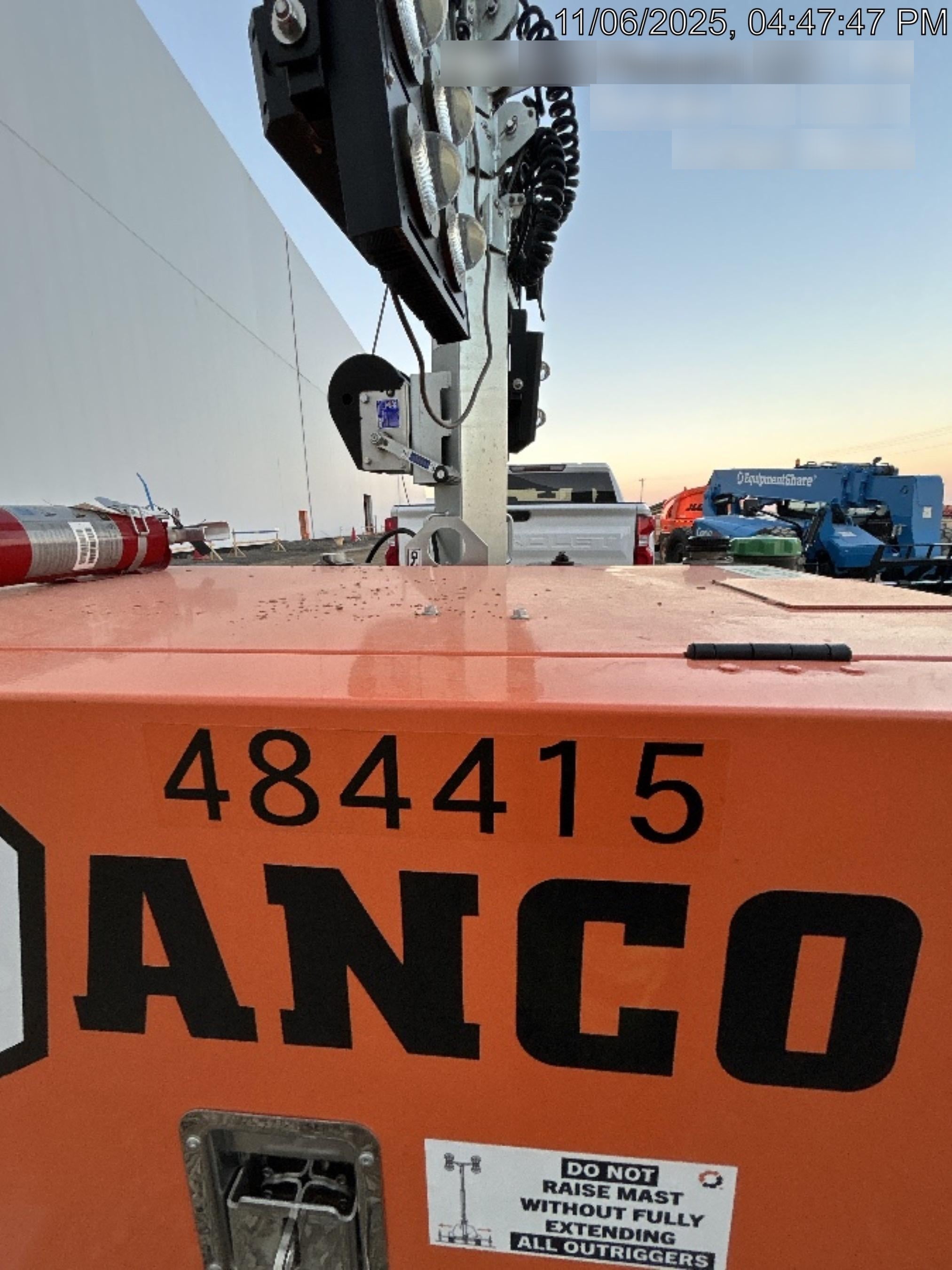 2024 Wanco WLTT-4MM4K Diesel, Mitsubishi L2E, 9.0HP @1800 rpm, Deep Sea Controller, Shore Power Plug, Auto Start, (4) 350W LED Floodlights, 4kW Generator, 60 Gal Fuel Tank, 2" Ball, T3