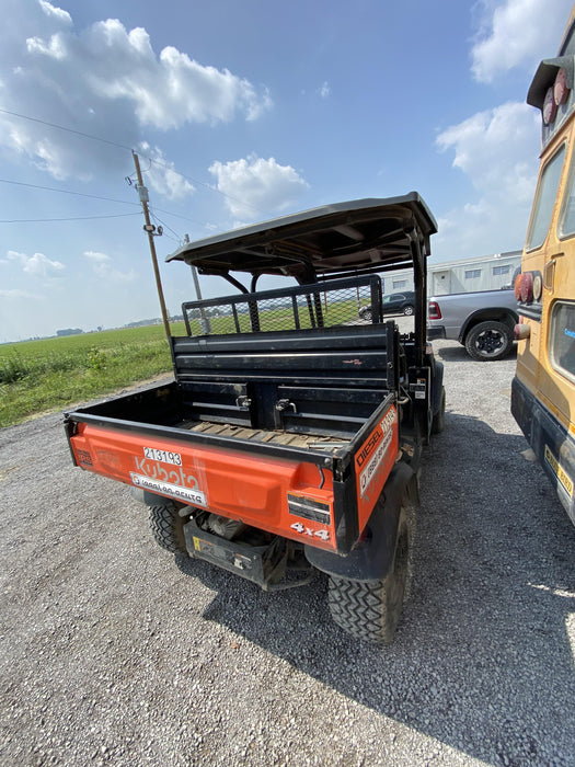 2022 Kubota RTV-X1140W-H Plastic Canopy, Windshield Acrylic Clear, LED Strobe Light, Wire Harness Kit, Back up Alarm