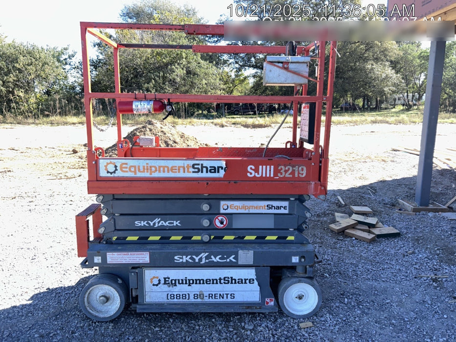 2019 Skyjack SJIII-3219 Skyjack SJIII3219 Standard w/Trojan Batteries