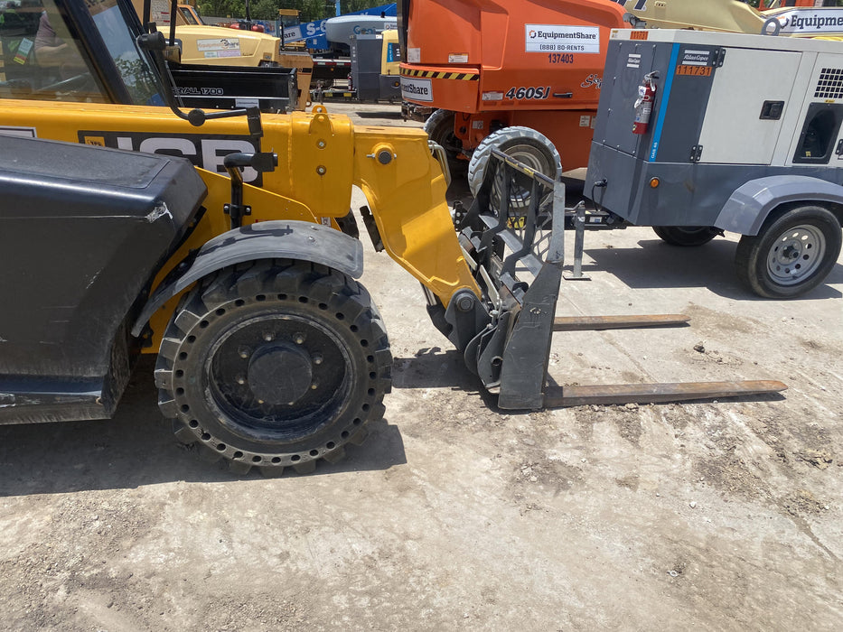 2020 JCB 505-20TC Cab/Heat/Air, Solid Tires, Work Lights, Beacon, Aux Hydraulics, Back up Alarm, ES Decals