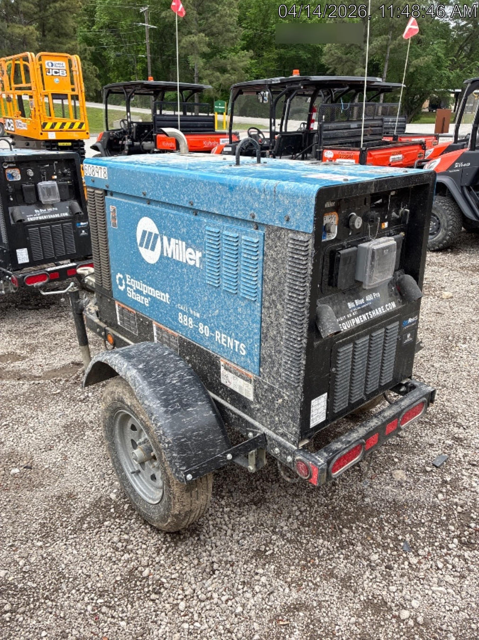 2025 MILLER ELECTRIC BIG BLUE 400