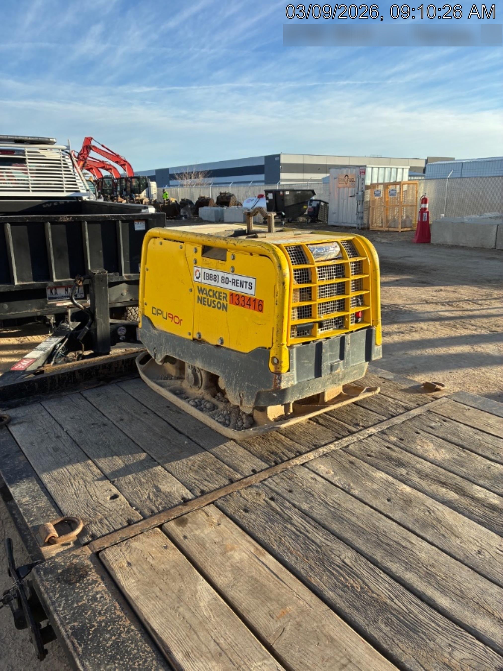 2021 Wacker Neuson DPU90r Vibration plate DPU 90rLem770