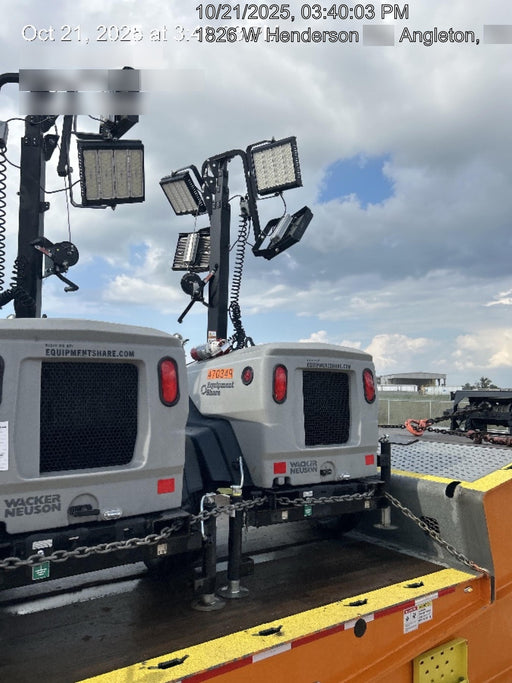 2018 Wacker Neuson LTV6L-MH Wacker Neuson LTV6L Towable Light Tower