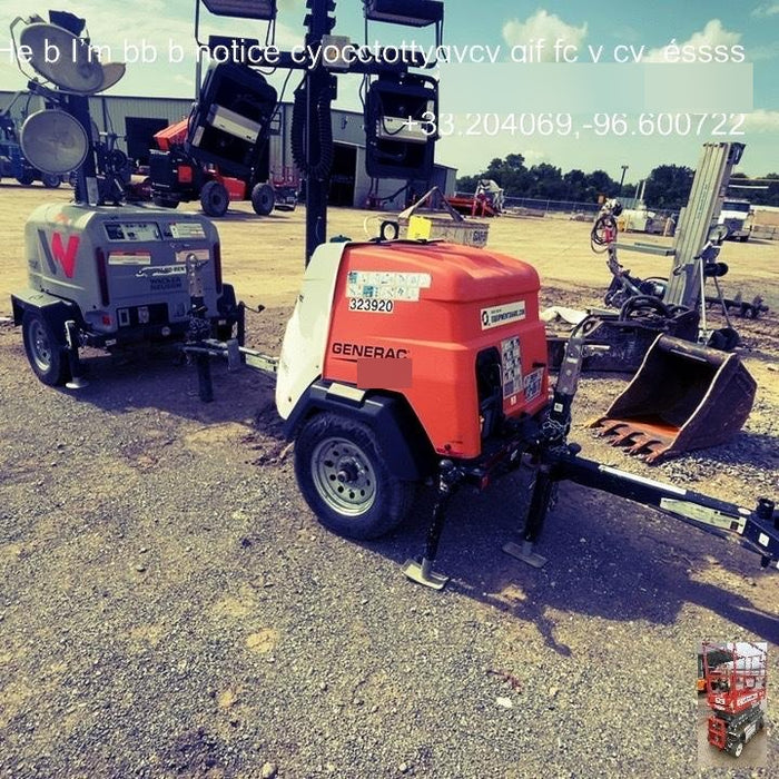 2023 Generac MLT2 Diesel, Flex Switch 120V Input, Powerzone Controller, (4) 320W LED Lights, 4kW Generator, 39.9 Gal Fuel Tank, 2" Ball, T3