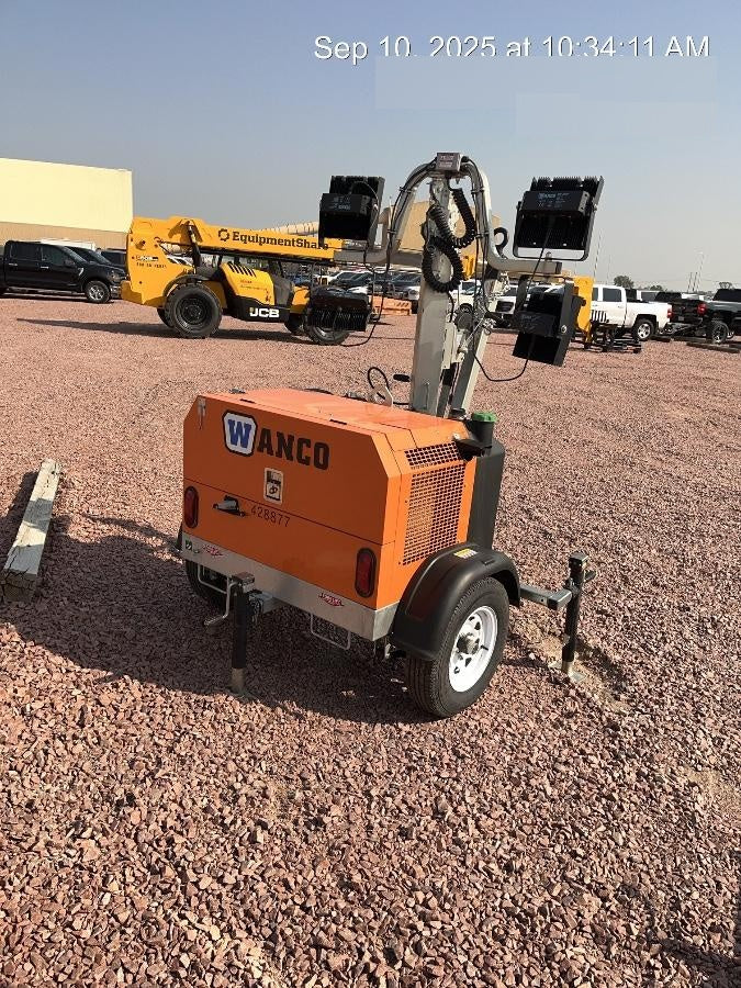 2024 Wanco WLTT-4MM4K Diesel, Deep Sea Controller, Shore Power Plug, Auto Start, (4) 350W LED Floodlights, 4kW Generator, 60 Gal Fuel Tank, 2" Ball, T3