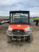 Kubota RTV-X1140W-H 4wd Utility Cart, LED Strobe, Windshield Tempered Glass, Pastic Canopy, Wire Harness Kit, Backup Alarm