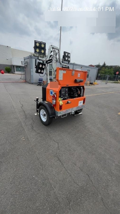 2024 Wanco WLTT-4MM4K Diesel, Deep Sea Controller, Shore Power Plug, Auto Start, (4) 350W LED Floodlights, 4kW Generator, 60 Gal Fuel Tank, 2" Ball, T3
