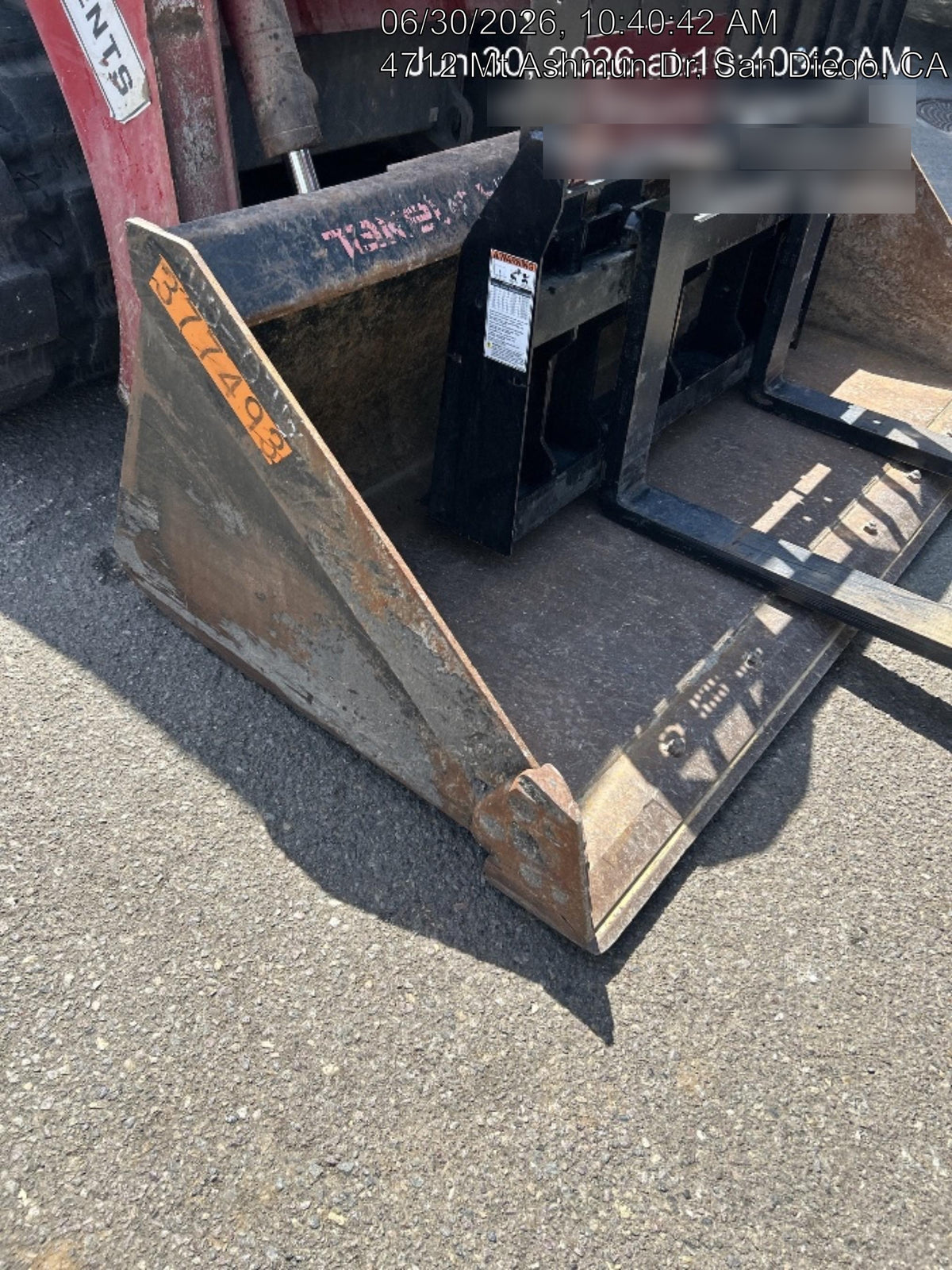 2023 TAG MANUFACTURING 76" Smooth Bucket - Tag