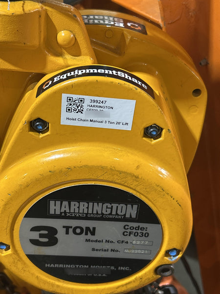 2024 HARRINGTON CF030-20