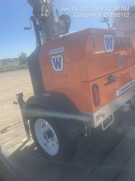 2023 Wanco WLTT-4MM4K Diesel, Deep Sea Controller, Shore Power Plug, Auto Start, (4) 350W LED Floodlights, 4kW Generator, 60 Gal Fuel Tank, 2" Ball, T3