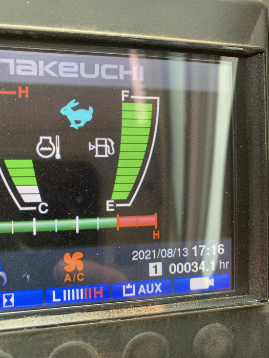 2021 TAKEUCHI TB290C