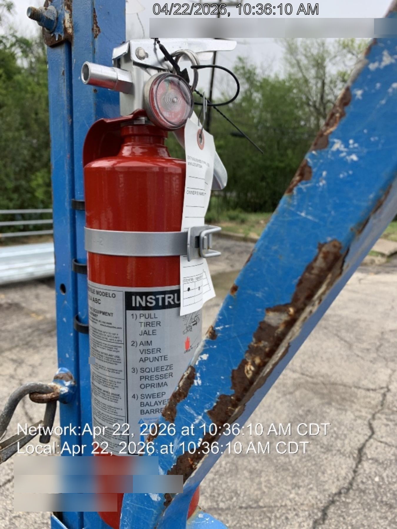2017 Genie GS-1930 Genie GS-1930 Lift w/Fixed Rail and Chain Entry